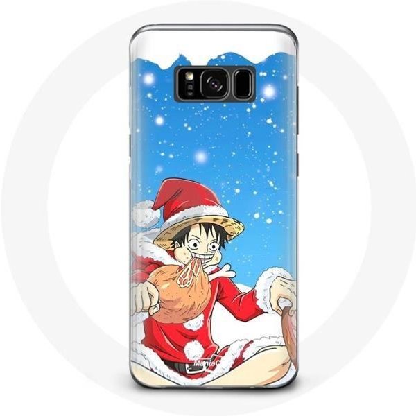Coque Pour Samsung Galaxy S8 Plus Anime One Piece Luffy Le Jour De NoëL 2023-image