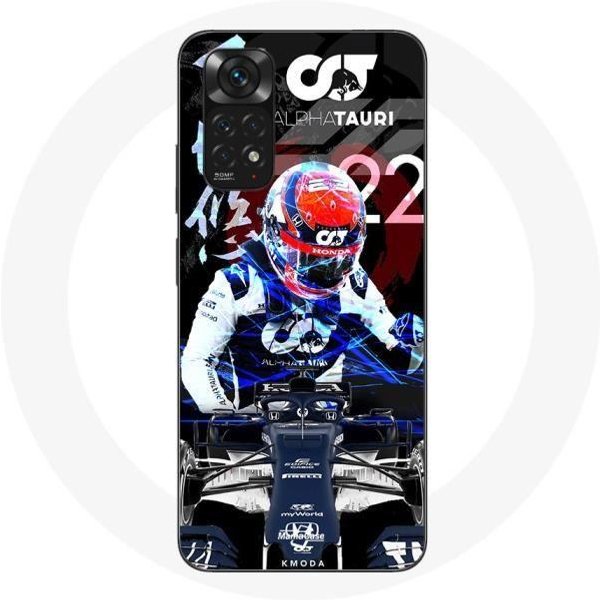 Funda Para Xiaomi Redmi Note 11 4G FóRmula 1 Yuki Tsunoda Piloto De Automovilismo JaponéS De F1-image