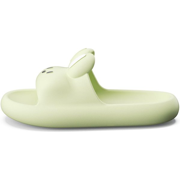 Urocze KróLicze Kapcie Unisex AntypośLizgowe Wsuwane Kapcie Domowe Wygodne MięKkie Kapcie Domowe 36-37 Beige-image