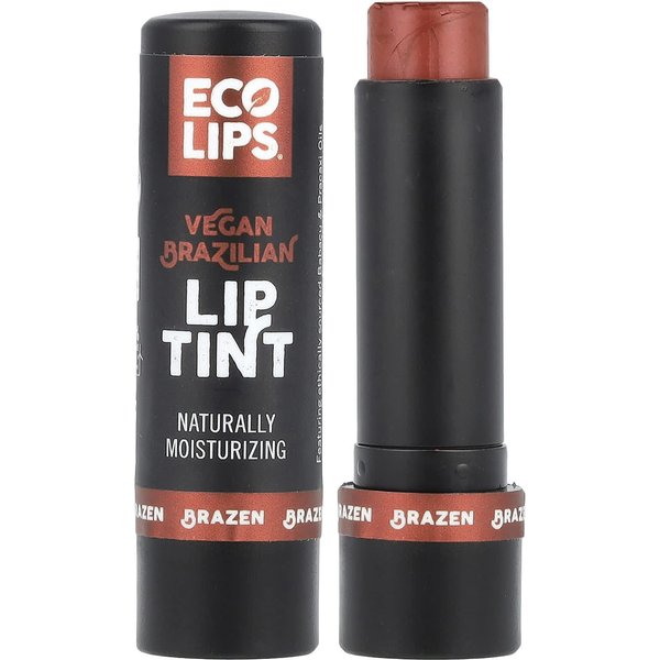 Eco Lips, Tinte Labial BrasileñO Vegano, Brazen, 4,25 G (0,15 Onzas)-image