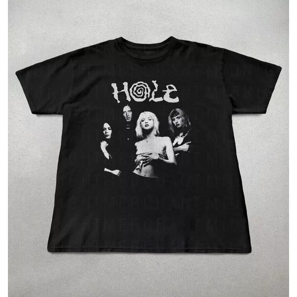 Hole Band BawełNiany T-Shirt Unisex Courtney Love PełNy Rozmiar S-5XL HD856 Koszulka Unisex Xxxl-image
