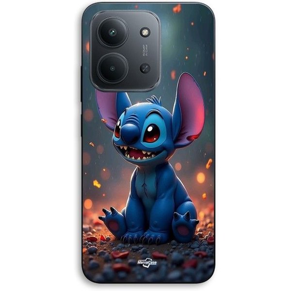 Coque De TéLéPhone - Maniacase - Xiaomi Redmi 15C 5G - Silicone Tpu - 3D Art - Stitch Mignon-image