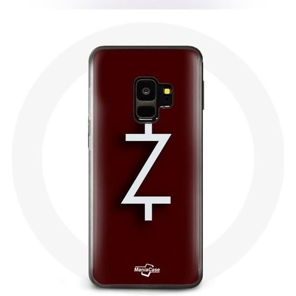 Funda - Maniacase - Samsung Galaxy S9 Plus - Logo Z - Rojo - ProteccióN RíGida Blanco-image