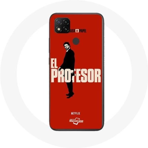 Coque Xiaomi Redmi 9C La Casa De Papel El Profesor Dessin-image