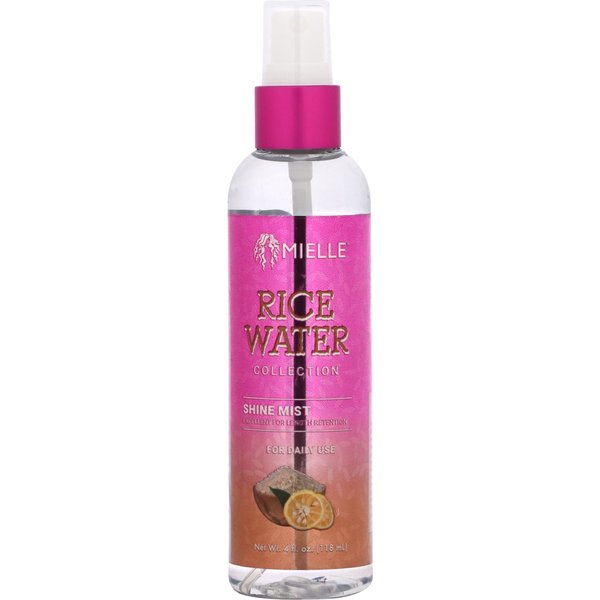 Mielle, ColeccióN Agua De Arroz, Bruma Para El Cabello, 4 Fl Oz (118 Ml) Pink-image