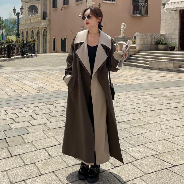 Cortavientos Para Mujer Primavera Y OtoñO Nuevo Estilo Lujo Ligero Popular Estilo BritáNico DiseñO Nicho Chaqueta XL Black-image