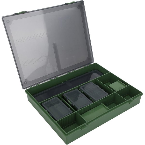 Caja De SeñUelos De Pesca De Gran Capacidad Estuche De Almacenamiento De Accesorios Para Cebo De Pesca Multifuncional-image