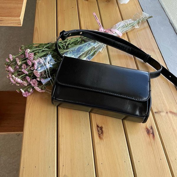Verano Coreano Nuevo Simple Bolso De Hombro ÚNico Sobaco Ins VersáTil Moderno Bolso De Mujer-image