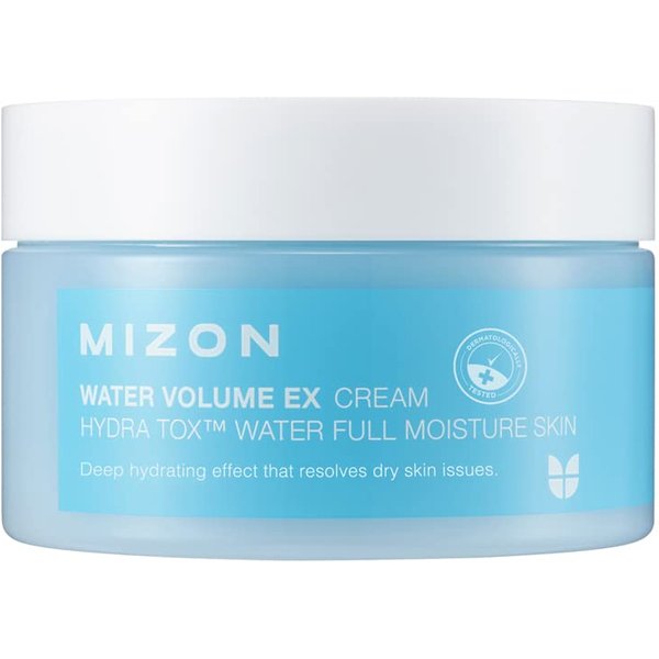 Mizon Krem NawilżAjąCy Water Volume Ex, Codzienny NawilżAjąCy Krem-ŻEl Do Wszystkich RodzajóW SkóRy, Lekki, ŁAgodząCy, RozjaśNiająCy, Krem Do Twarzy, KoreańSka PielęGnacja SkóRy, Powe-image
