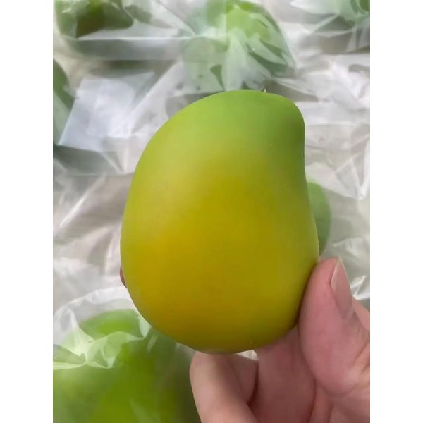 RęCznie Robiona Mango PiłEczka Antystresowa ŚCiskana Zmiana Temperatury ZmieniająCa Kolor Mango MięKka PiłEczka Fidget Asmr Sensoryczna Zabawka Do Redukcji Stresu-image