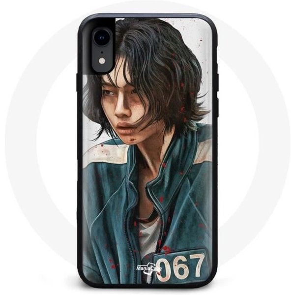 Funda Squid Game Kang Sae Byeok Nº 067 Iphone X-image