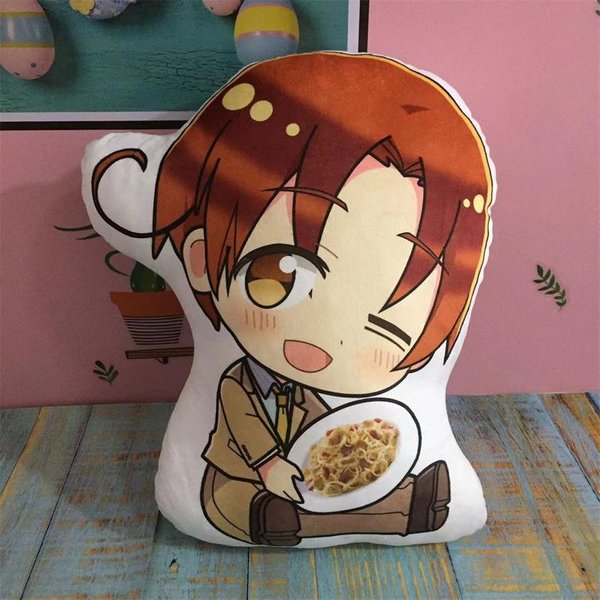 10Cm Mini Pluszowy Wisiorek Anime Axis Powers Hetalia - Feliciano Vargas Arthur Kirkland Ivan Pluszowa Zabawka Dekoracja Torby 10CM Pendant-image