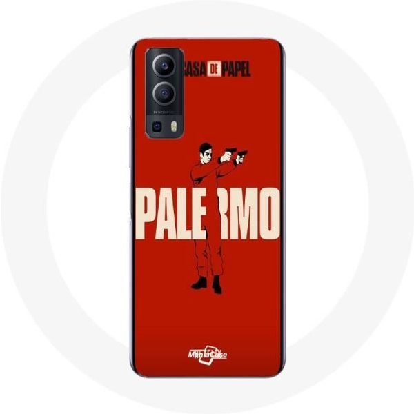 Funda - Maniacase - Vivo Y72 - Roja - Flexible - La Casa De Papel Palermo-image