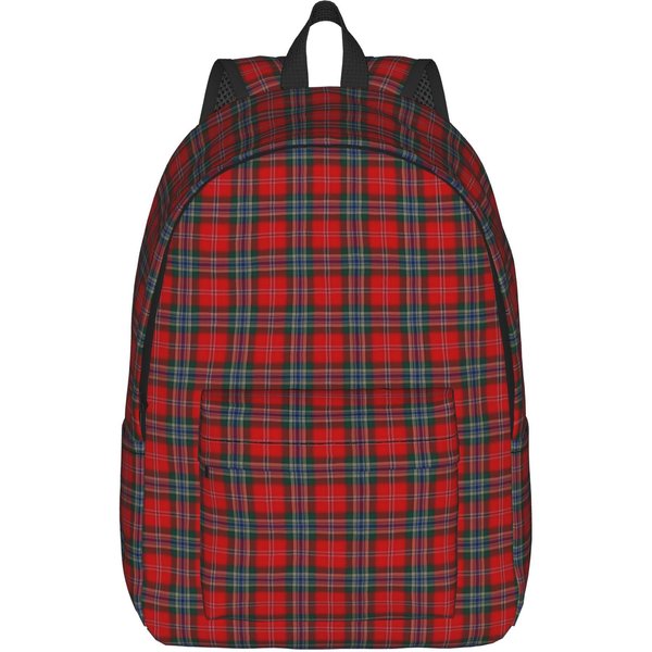 Mochila De TartáN Con Cuadros De Clan Y Apellido Antiguo IrlandéS Para Hombres Mujeres Estudiante Genial Mochila De Trabajo Bolsas De Lona Para PortáTil Regalo S-image