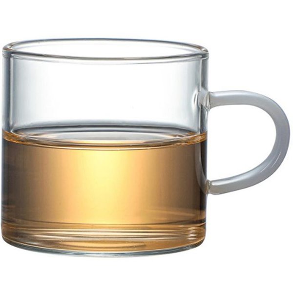 Taza De Té De Vidrio De Borosilicato De 80 Ml Con Asa, Taza Transparente Resistente Al Calor, Taza De Café, Bebida Saludable, Herramienta De Cocina 51-100Ml-image