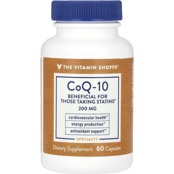 the Vitamin Shoppe, Coq-10, 200 Mg, 60 CáPsulas-image
