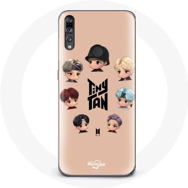 Funda Para Huawei P30 Lite BTS Tinytan AnimacióN PóSter RM Jin Suga J-Hope Jimin V Y Jungkook-image