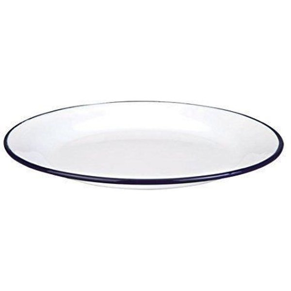 Ibili 901122 - Plato - Plato Llano Acero Blanco 22 Cm-image