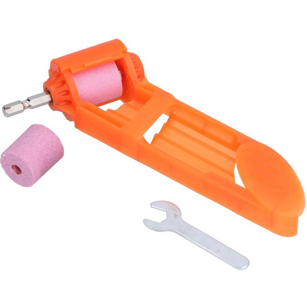 Afilador De Brocas De CorindóN, Herramienta De Afilado PortáTil Para Afilar Brocas De Hierro.-image
