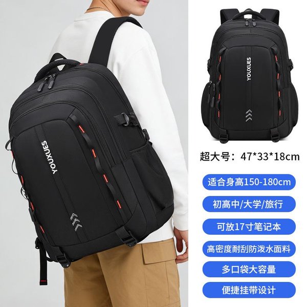 Mochilas Escolares Para Adolescentes Mochila Para Estudiantes De Secundaria Y Bachillerato Vuelta Al Cole Mochila Para PortáTil Mochila De Viaje Mochila Escolar Mochila Para Libros-image