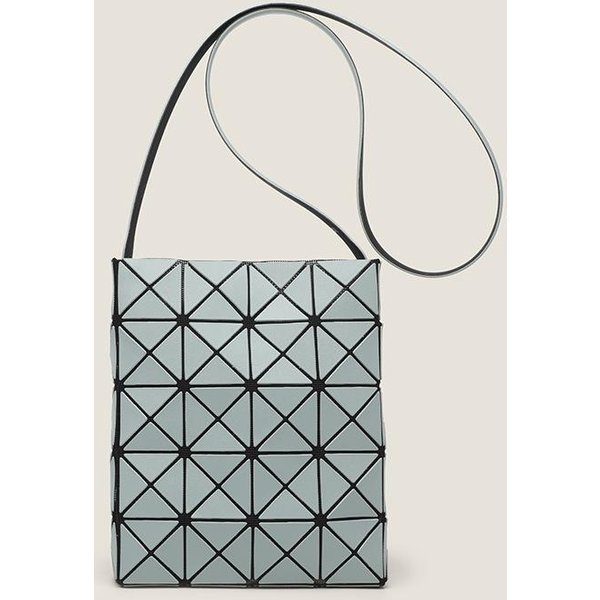 Nuevo Bolso Mini Cuadrado GeoméTrico PequeñO Bandolera De Hombro ÚNico Diamante Escarchado Enrejado Bolso Para TeléFono MóVil Para Mujer Gray-image