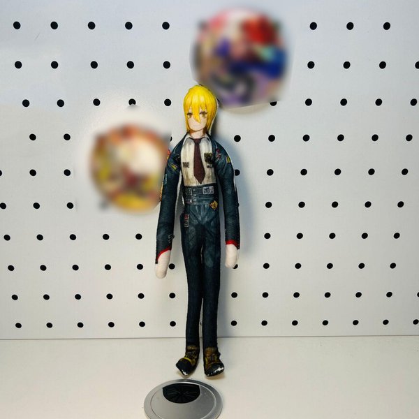 Juego Limbus Company Peluche 10Cm Anime Don Quijote Faust Ryoshu Heathcliff Sinclair Outis Gregor Ishmael Hong Lu MuñEco Relleno 10Cm Gray-image