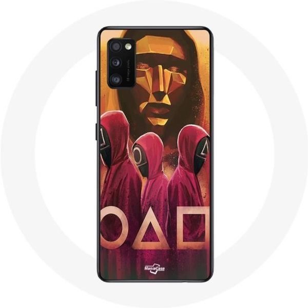Funda Para Samsung Galaxy S20 Juego Del Calamar MáScaras TriáNgulo Cuadrado Y CíRculo Dibujo-image