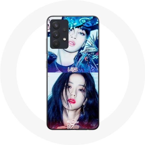 Funda Para Samsung Galaxy A13 4G / A13 4G Lite Blackpink Grupo K-Pop Chicas Lisa Y Jisoo Poster De Chicas Enamoradas El áLbum-image