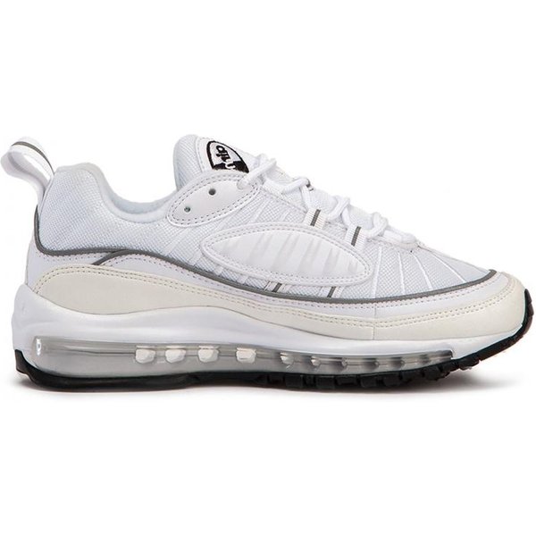 Nike Air Max 98 Blanco Plata Reflectante Mujer AH6799-103 38.5 White-image