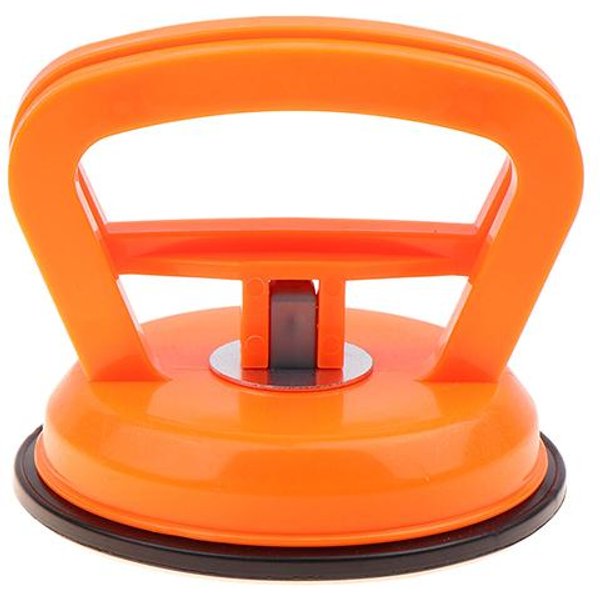 2 Piezas Ventosas Grandes De Alta Resistencia- Herramienta De Ventosa Para Quitar Abolladuras Herramienta De ReparacióN Herramienta De ExtraccióN Removedor Para ReparacióN De Abolladuras De Coche Accesorios Para Coche L Naranja-image