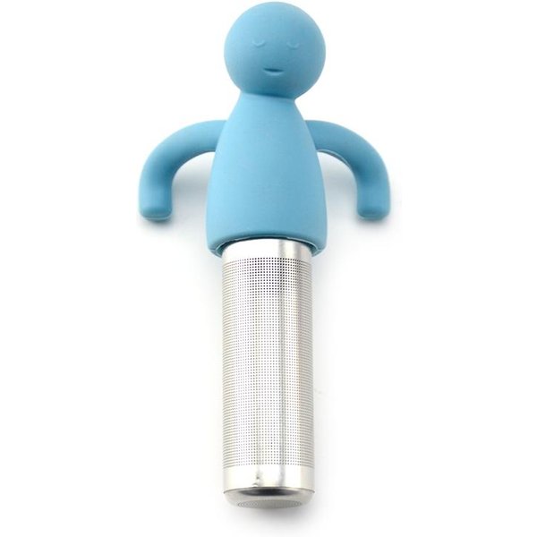 Zaparzacz Ze Stali Nierdzewnej Sitko Do Herbaty Torebka Na Herbatę Kreatywny Zaparzacz Do Herbaty Sitko Liść Filtr Dyfuzor Zaparzacz Akcesoria Kuchenne Blue-image