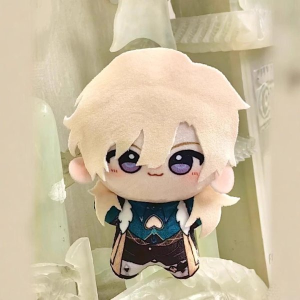10 Cm Awenturynowa Pluszowa Zabawka Honkai Star Rail Feixiao Argenti Zabawki Anime Jiaoqiu Pluszowy Breloczek Wisiorek Wypchane Lalki Prezenty ŚWiąTeczne 10CM-image