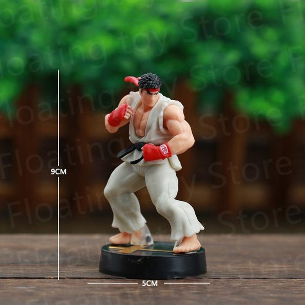 Anime Street Fighter Gra Walki Figurka Akcji Ken Masters Hoshi Ryu PVC Kawaii Zabawki Lalki WystróJ Pokoju Prezent Urodzinowy Dla ChłOpcóW-image
