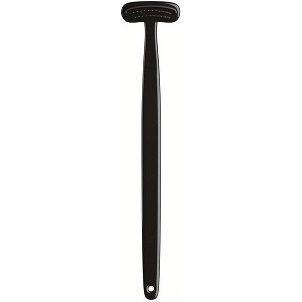 1 Pieza Raspador De Lengua Para Adultos Reduce El Mal Aliento Cuidado Bucal Herramientas De Limpieza De Lengua Elimina La Capa Lingual Eficazmente Negro-image