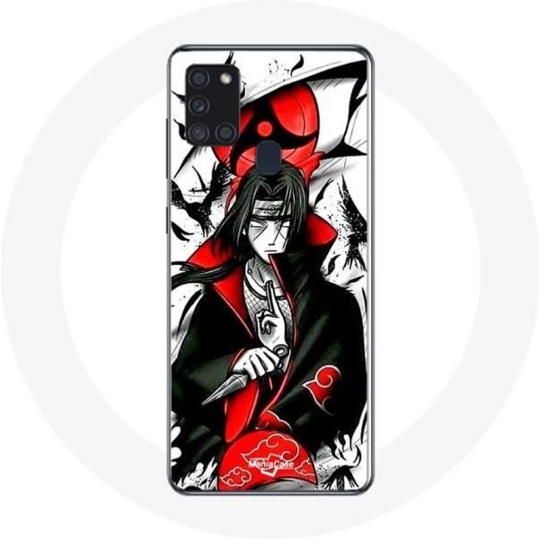 Funda Para Samsung Galaxy A21S Itachi Uchiha Naruto Anime Teaser-image