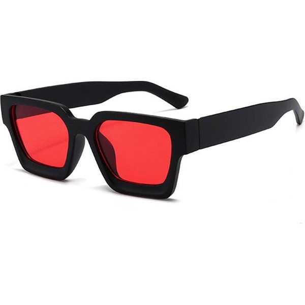 Kwadratowe Okulary PrzeciwsłOneczne Ochrona UV400 Modny Design Marki Cool Shade Luksusowe Okulary ZewnęTrzne Dla Kobiet MężCzyzn As Picture-image