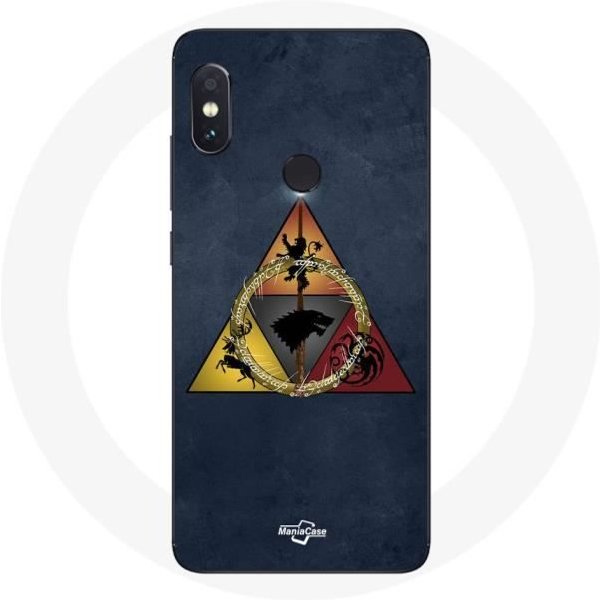 Funda - Juego De Tronos - Xiaomi Redmi Note 5 Pro - Flexible - ProteccióN Contra Golpes - Azul-image