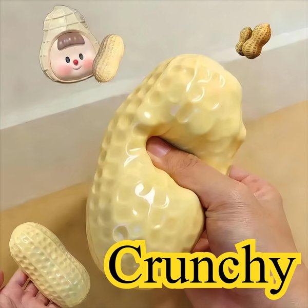 Piaskowy PiłEczka Anty Stresowa ChrupiąCa PiłEczka Do śCiskania MięKka Zabawka MaśLana W Dotyku Zabawka Fidget Asmr Sensoryczna Zabawki Anty Stresowe Ulubiony Prezent Dla DorosłYch Beige-image