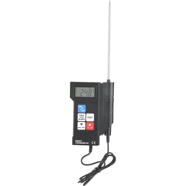 EM502C Profesjonalny Cyfrowy Termometr Elektroniczny Termometr Do ŻYwnośCi Z Sondą BiałY-image