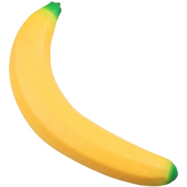 Wysokiej JakośCi Gigantyczna Bananowa Zabawka Squishy, Jumbo Powoli PowracająCa Zabawka Do Redukcji Stresu, RozciąGliwa Zabawka Fidget Do ŁAgodzenia LęKu, Biurko PodróżE-image