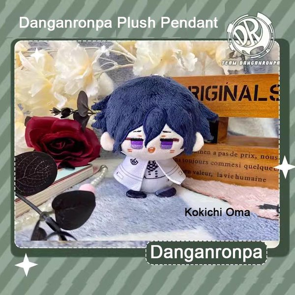 Gra Danganronpa Pluszowa Zabawka Wypchana Lalka MięKki Breloczek Kokichi Oma Saihara Shuichi Nagito Komaeda Hajime Chiaki Dzieci Fani Prezenty-image