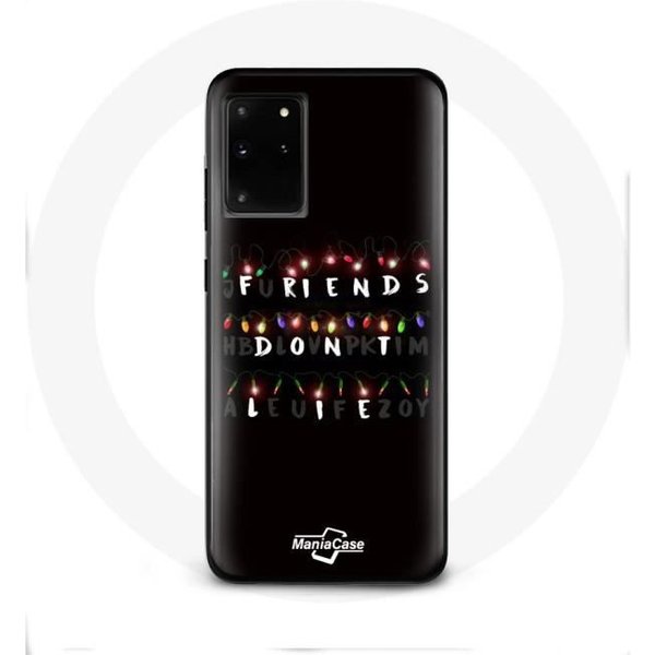 Funda Para Samsung Galaxy S11 Plus Stranger Things PóSter Friends Don't Lie Feliz Navidad-image