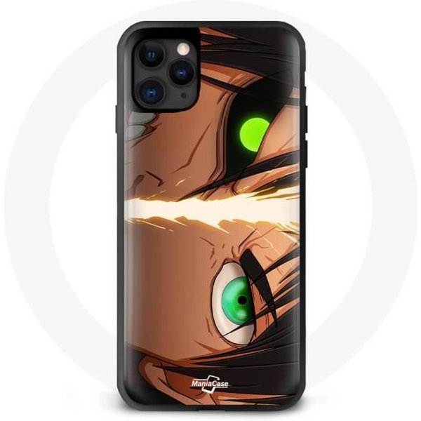 Funda - Maniacase - Iphone 13 - Eren Yeager - Ataque A Los Titanes - Flexible - Anime-image