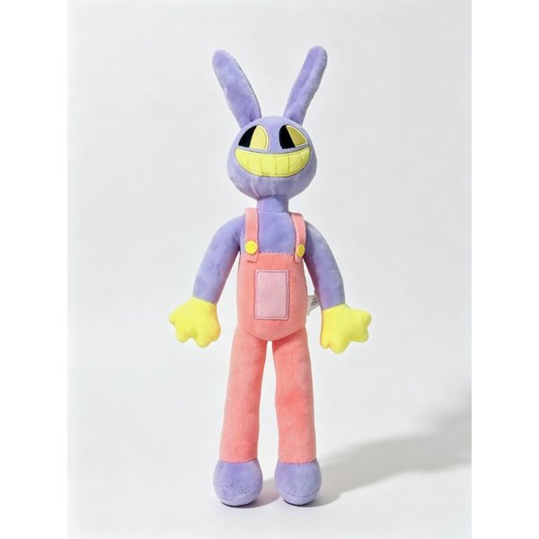 20CM IncreíBles Peluches Digitales Circo Sirvienta Jax Peluche Conejo MáGico Payaso MuñEcos PeriféRicos Adecuado Fans ColeccióN NiñOs Gray-image