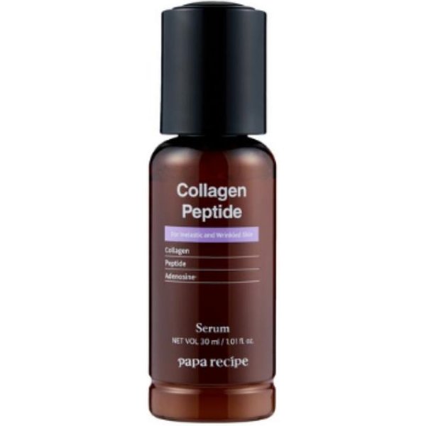 SéRum De PéPtidos De ColáGeno Cuidado Facial Hidratante Reafirmante Cuidado De La Piel Coreano 30Ml Black-image