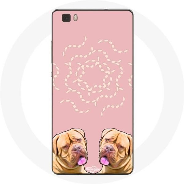 Funda Para Huawei P8 Lite Dogo De Burdeos Foto SiméTrica-image