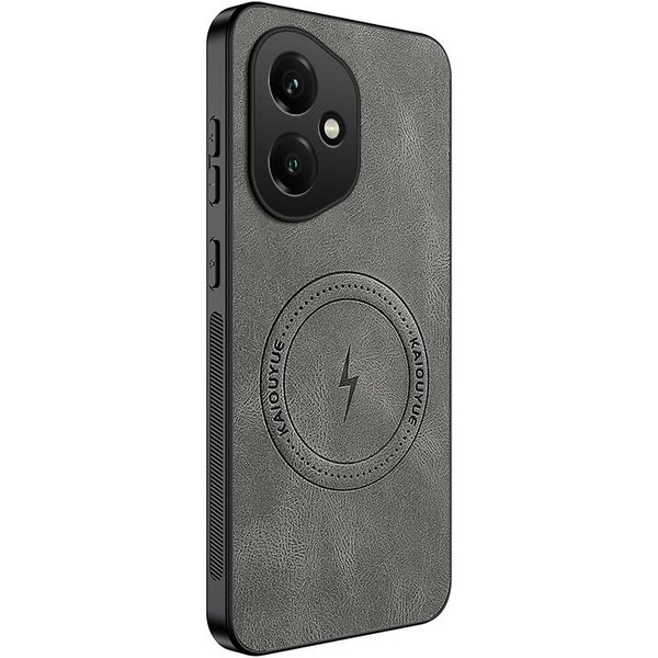 Luksusowe SkóRzane Etui Magnetyczne Na Telefon Honor 400 Dla Honor 400 Pro Bezprzewodowe łAdowanie Odporne Na WstrząSy Etui Z Bumperem Dla Honor 400 Lite Honor 400 Pro (Global)-image