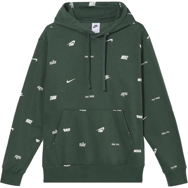 Sudaderas Nike Hombre Verdes Con Capucha Moderadas Regulares XL Gray-image