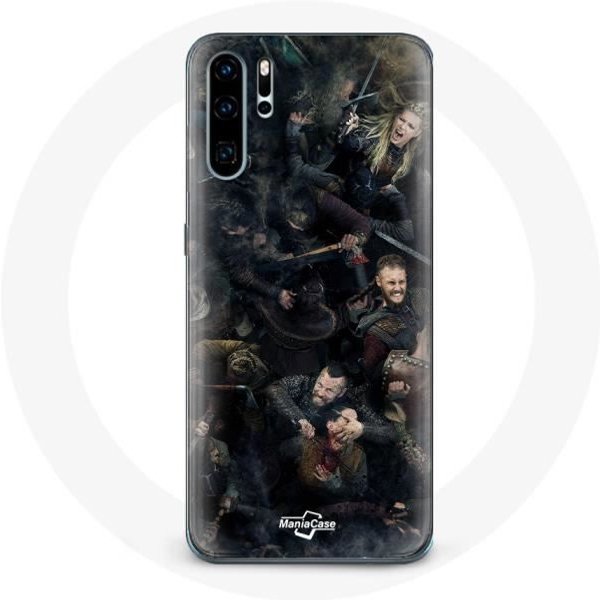 Coque Pour Huawei P30 Vikings Teaser Saison 6 Affiche Personnages Art-image
