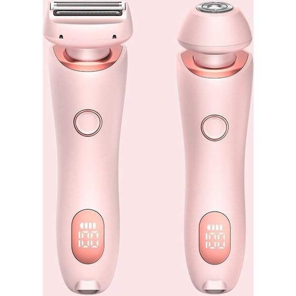 Maquinillas De Afeitar EléCtricas Para Mujer 2 En 1, Recortadora De Bikini, Afeitadoras, DepilacióN Para Axilas, Piernas, Recortadora Corporal Para Mujer-image